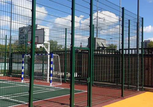 2Д забор для футбольной площадки в Бузулуке